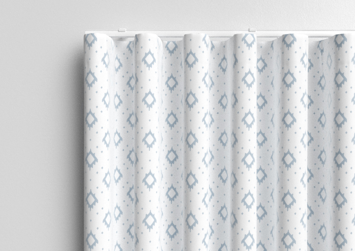 Huaraz Velvet, Mid Blue - Made to Measure Curtains - Image 13